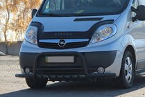 Renault Trafic 2001–2015 Kängurubåge Exclusive Black (rostfritt stål) foto 2