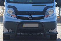 Renault Trafic 2001–2015 Kängurubåge Exclusive Black (rostfritt stål) foto 3