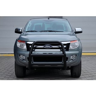 Frontskydd WT018 Black (rostfritt stål) Ford Ranger 2011–2022 foto 2