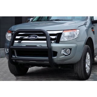Frontskydd WT018 Black (rostfritt stål) Ford Ranger 2011–2022 foto 3