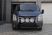 Ford Transit 2000–2014 Frontbåge WT018 Black (2006-2014, rostfritt stål) foto 1