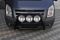 Ford Transit 2000–2014 Frontbåge WT018 Black (2006-2014, rostfritt stål) foto 2