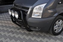 Ford Transit 2000–2014 Frontbåge WT018 Black (2006-2014, rostfritt stål) foto 3