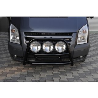 Frontbåge WT018 Black (2006-2014, rostfritt stål) Ford Transit 2000–2014 foto 2