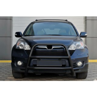 Kängurubåge WT018 Black (rostfritt stål) Honda CRV 2007–2011 foto 2