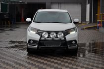 Honda CRV 2012–2016 Frontskydd WT018 Black (rostfritt stål) foto 2