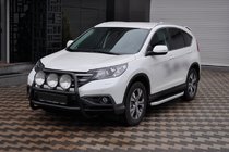 Honda CRV 2012–2016 Frontskydd WT018 Black (rostfritt stål) foto 3