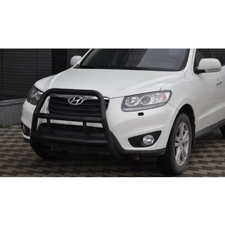 Kängurubåge WT018 Black (rostfritt stål) Hyundai Santa Fe 2 2006–2012 foto 1