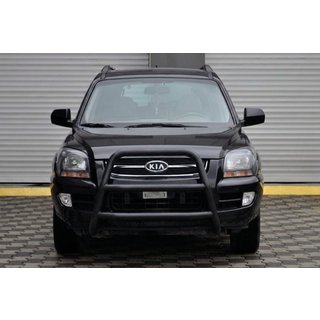 Kängurubåge WT018 Black (rostfritt stål) Kia Sportage 2004–2010 foto 2