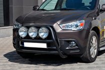 Mitsubishi ASX 2010–2023 Kängurubåge WT018 Black (rostfritt stål) foto 1