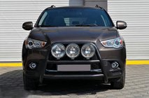Mitsubishi ASX 2010–2023 Kängurubåge WT018 Black (rostfritt stål) foto 2