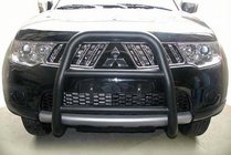 Mitsubishi L200 2006–2015 Kängurubåge WT018 Black (rostfritt stål) foto 3