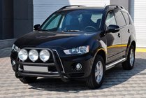 Mitsubishi Outlander 2006–2012 Kängurubåge WT018 Black (rostfritt stål) foto 2