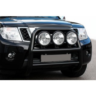 Frontbåge WT018 Black (rostfritt stål) Nissan Navara 2006–2015