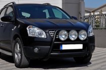 Nissan Qashqai 2010–2014 Kängurubåge WT018 Black (rostfritt stål) foto 3