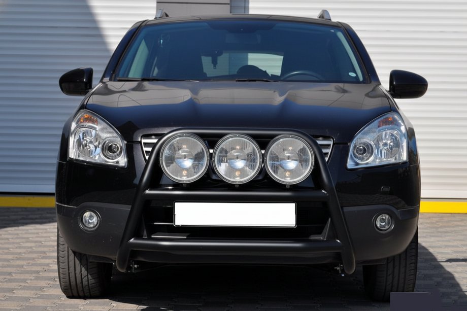 Nissan Qashqai 2010–2014 Kängurubåge WT018 Black (rostfritt stål) Image