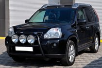 Nissan X-trail T31 2007–2014 Frontbåge WT018 Black (rostfritt stål) foto 2
