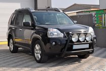 Nissan X-trail T31 2007–2014 Frontbåge WT018 Black (rostfritt stål) foto 3