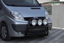 Renault Trafic 2001–2015 Kängurubåge WT018 Black (rostfritt stål) foto 1