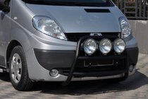 Renault Trafic 2001–2015 Kängurubåge WT018 Black (rostfritt stål) foto 4