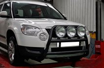Skoda Yeti 2009–2017 Kängurubåge WT018 Black (rostfritt stål) foto 2