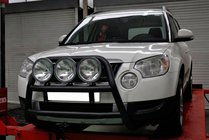 Skoda Yeti 2009–2017 Kängurubåge WT018 Black (rostfritt stål) foto 4