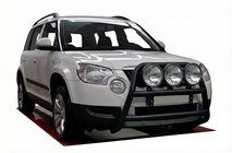 Skoda Yeti 2009–2017 Kängurubåge WT018 Black (rostfritt stål) foto 1