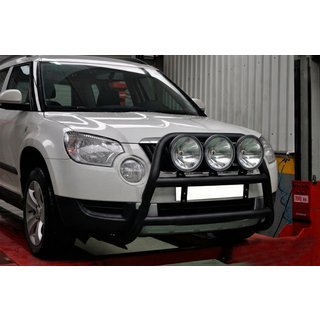Kängurubåge WT018 Black (rostfritt stål) Skoda Yeti 2009–2017 foto 2