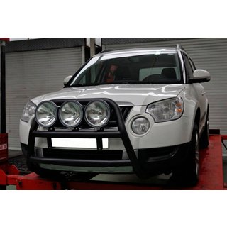 Kängurubåge WT018 Black (rostfritt stål) Skoda Yeti 2009–2017 foto 4