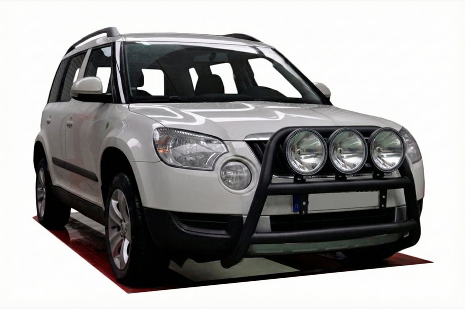 Skoda Yeti 2009–2017 Kängurubåge WT018 Black (rostfritt stål) Image