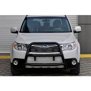 Kängurubåge WT018 Black (rostfritt stål) Subaru Forester 2008–2013 foto 3