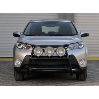 Frontbåge WT018 Black (rostfritt stål) Toyota Rav 4 2013–2018 foto 1
