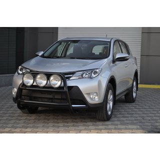 Frontbåge WT018 Black (rostfritt stål) Toyota Rav 4 2013–2018 foto 3