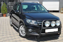 Volkswagen Tiguan 2007–2016 Frontbåge WT018 Black (rostfritt stål) foto 3