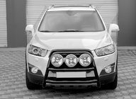 Chevrolet Trax 2012–2023 Frontbåge WT018 Black (rostfritt stål) foto 1