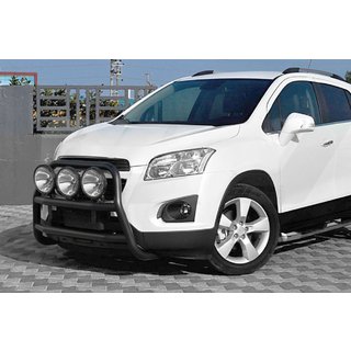 Frontbåge WT018 Black (rostfritt stål) Chevrolet Trax 2012–2023 foto 3