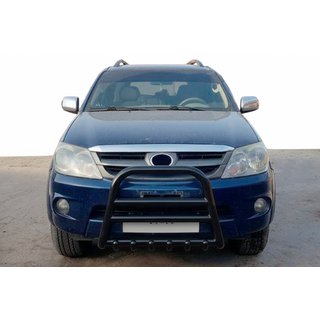 Frontbåge F12-11 Black (rostfritt stål) Toyota Fortuner 2006–2015 foto 3