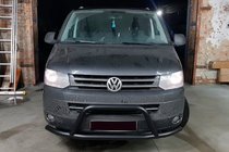 Volkswagen T5 2010–2015 Kängurubåge WT006ST Black (rostfritt stål) foto 3
