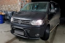 Volkswagen T5 2010–2015 Kängurubåge WT006ST Black (rostfritt stål) foto 2