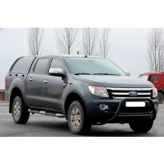Frontbåge WT022 Black (rostfritt stål) Ford Ranger 2011–2022 foto 2