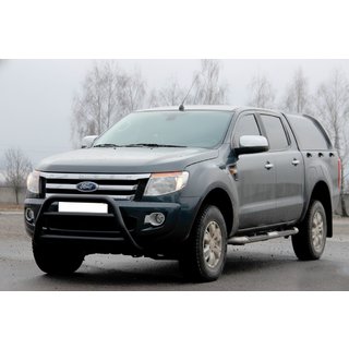 Frontbåge WT022 Black (rostfritt stål) Ford Ranger 2011–2022 foto 3