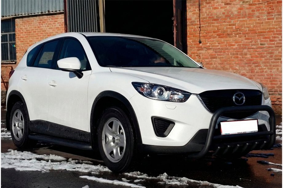 Mazda CX-5 2012–2017 Frontbåge WT021 Black (rostfritt stål) Image