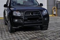 Volkswagen Amarok 2010–2022 Kängurubåge VL001 Black (rostfritt stål) foto 3