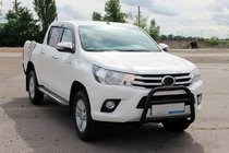 Toyota Hilux 2015– Frontbåge WT023 Black (rostfritt stål) foto 3