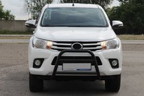 Toyota Hilux 2015– Frontbåge WT023 Black (rostfritt stål) foto 1