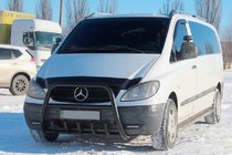 Mercedes Vito W639 2004–2014 Frontbåge XL-WT025 Black (rostfritt stål) foto 3