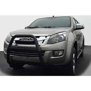 Frontbåge QT008 Black (rostfritt stål) Isuzu D-Max 2011–2019