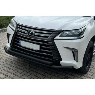Frontbåge ST014 Black (2015+, rostfritt stål) Lexus LX570/450d 2008–2022 foto 1