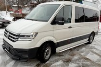 Volkswagen Crafter 2016– Frontbåge ST085 Black (rostfritt stål) foto 1