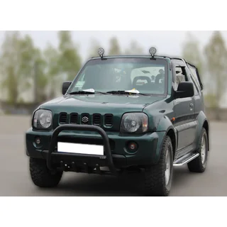 Kofångarbåge F2-01 Black (rostfritt stål) Suzuki Jimny 1998–2018 foto 3